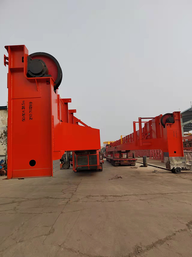 QD50/10-31.5双梁桥式起重机发往山西